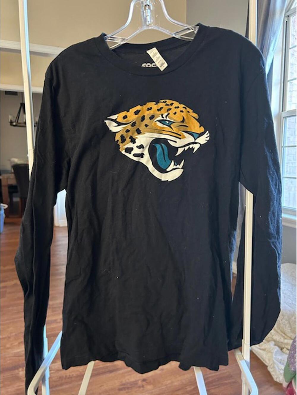 FOCO Jacksonville Jaguars Long Sleeve T-Shirt Size Large